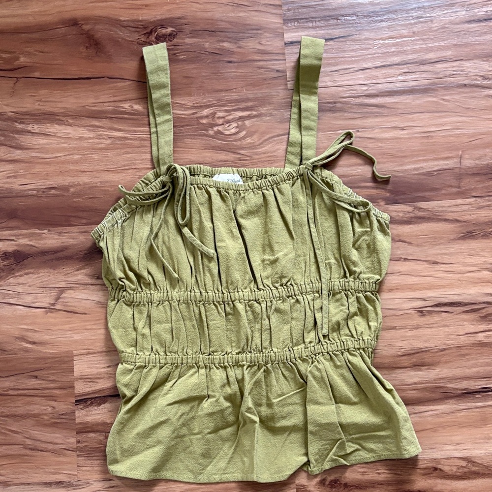 Olive Green Tank Top